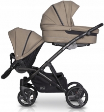 Дитяча коляска для двійні EasyGo 2 of Us 9023-EG2U-22, safari